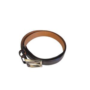 Tarfalgar Easton Brown Hand Polished Cortina Leather Dress Belt - Men Size 36/90